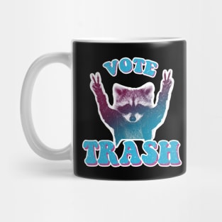 Vote trash panda raccoon Mug